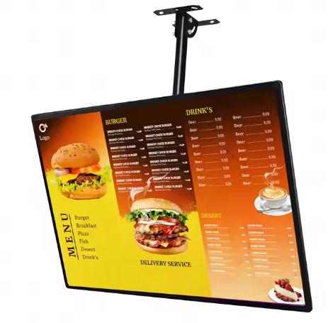 LED light box frame. Custom light box. Advertising ultra-thin light box